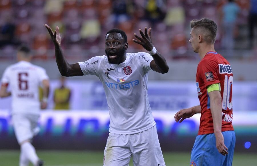 Încă o problemă la CFR. Kevin Boli dă clubul în judecată, pentru un motiv bizar