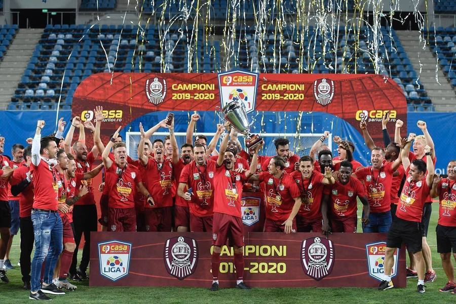 VIDEO | Al patrulea titlu consecutiv în Liga 1, obiectivul CFR-ului în 2021! Mesajele lui Camora şi Deac pentru fani