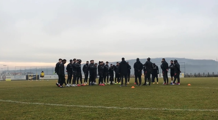 CFR Cluj s-a reunit. Campioana din Casa Liga 1 începe anul cu un amical împotriva unei rivale din campionat