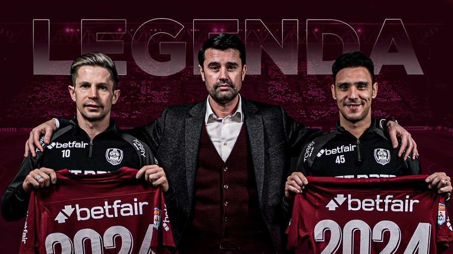 CFR Cluj le-a prelungit contractele lui Mario Camora şi Ciprian Deac, până în 2024 