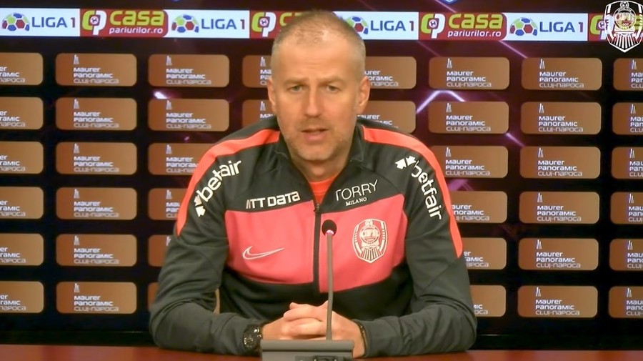 VIDEO | Reacţia savuroasă a lui Edi Iordănescu după ce Hoban i-a adus trei puncte de aur CFR-ului: ”E de Under-21!”