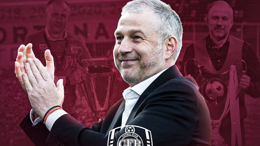 OFICIAL | CFR Cluj a anunţat despărţirea de Edi Iordănescu, în ziua în care l-a numit pe Marius Şumudică