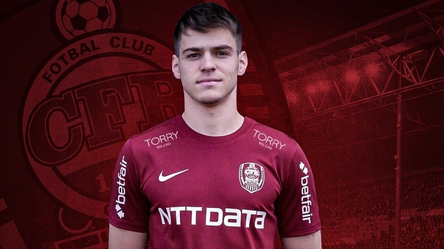 CFR Cluj l-a transferat pe atacantul Daniel Paraschiv
