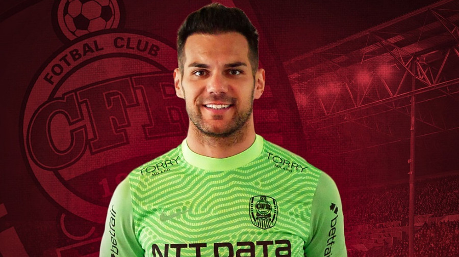 OFICIAL | Cristiano Figueiredo a fost prezentat de CFR. Campioana are trei portari de mare valoare în lot