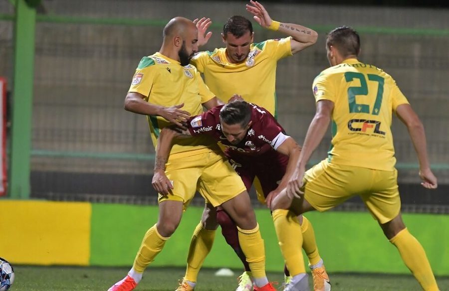 VIDEO ǀ CFR Cluj – CS Mioveni 1-0. Campioana obţine a şaptea victorie consecutivă şi reface avansul de opt puncte faţă de FCSB