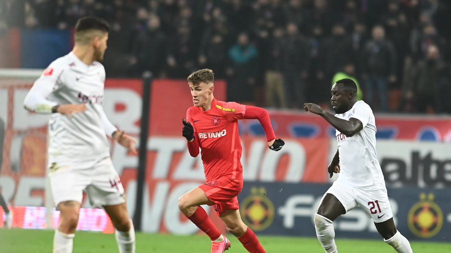 VIDEO ǀ FCSB – CFR Cluj 0-1. Campioana îşi face treaba şi se impune în derby