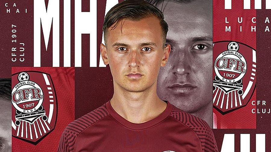 CFR Cluj îl cedează pe Luca Mihai la altă formaţie din Superliga
