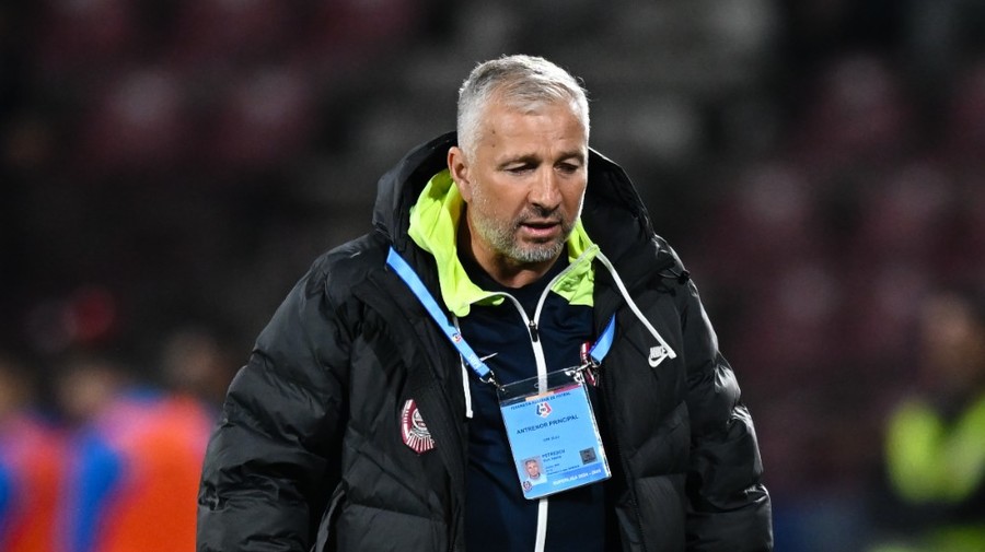 Dan Petrescu, anunţ despre viitorul său la CFR Cluj. ”A fost cel mai dificil mandat”
