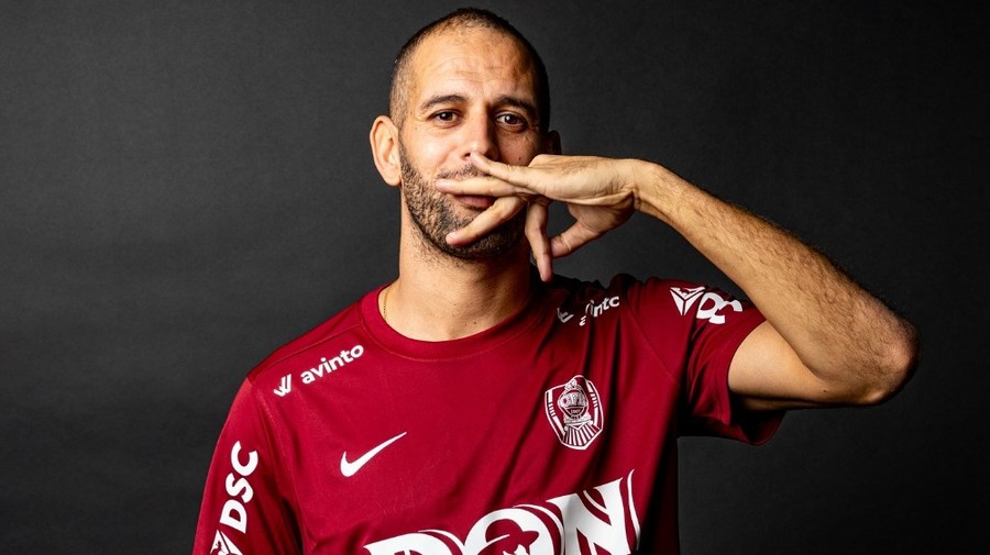 Islam Slimani e pe picior de plecare de la CFR Cluj! Atacantul algerian a primit deja primele oferte