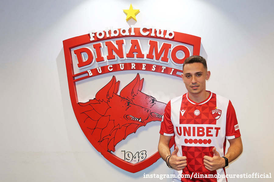 ULTIMA ORĂ | Dinamo a făcut primul transfer al anului! 'Câinii' au un nou mijlocaş ofensiv