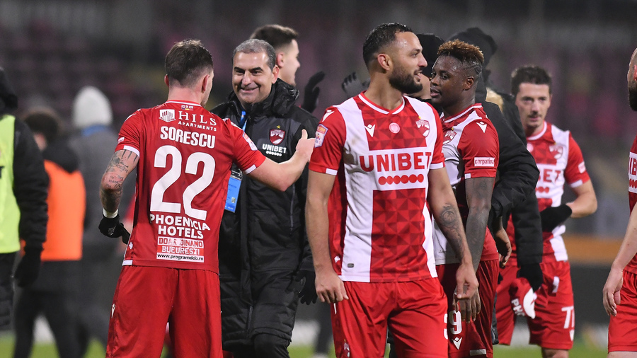 Ionel Gane, desemnat antrenorul etapei a 16-a din Liga 1! Dinamo are cei mai mulţi jucători în echipa etapei