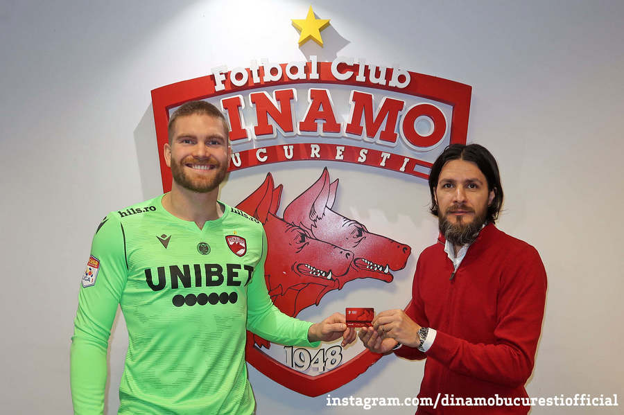 OFICIAL | Gudmund Kongshavn  este noul portar al lui Dinamo