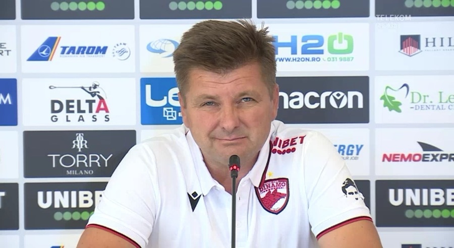 Dusan Uhrin sparge în sfârşit gheaţa la Dinamo. ”A fost un meci foarte greu pentru noi. Le-am spus jucătorilor că trebuie să avem răbdare”