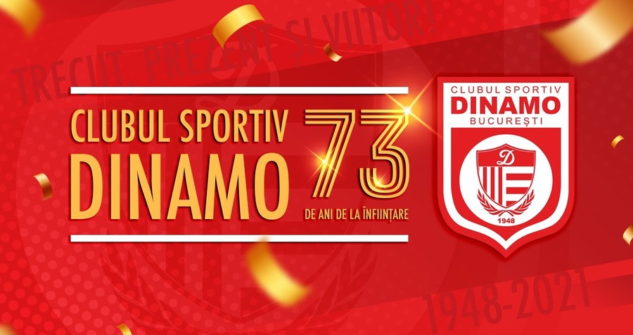 CS Dinamo celebrează 73 de ani de existenţă. Dănuţ Lupu: "Sperăm ca la academie să avem jucători aşa cum ne-a făcut Mircea Lucescu"