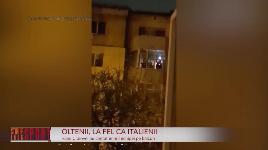 VIDEO | Îmnul Craiovei Maxima a răsunat în Bănie. Cum trec oltenii peste perioada de izolare