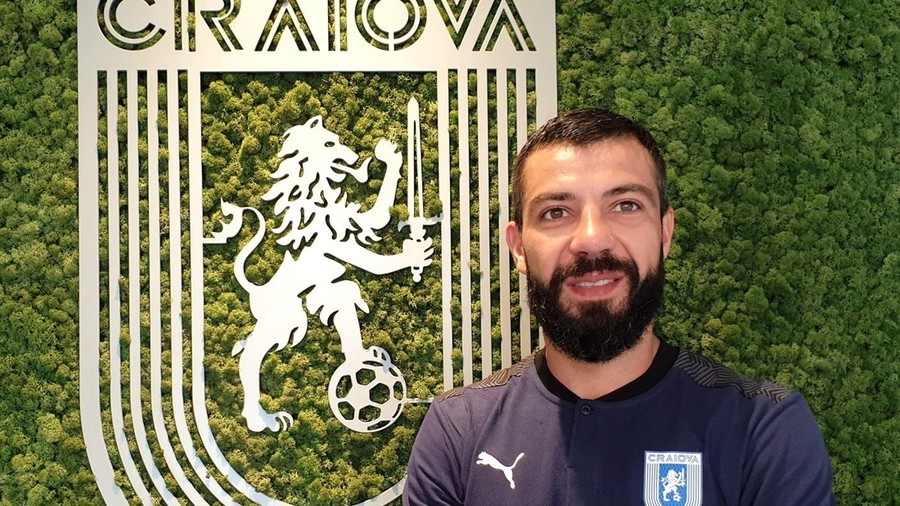 Veteranul Marius Constantin, ambiţii mari la Universitatea Craiova. ”Pentru mine personal, titlul ar fi fantastic şi cred că ar fi pentru toată lumea"