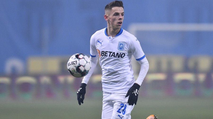 VIDEO | Alexandru Cîmpanu, noul 'puşti-minune' al Craiovei? "Vreau să-mi domin adversarii. Este un meci special cu Dinamo"
