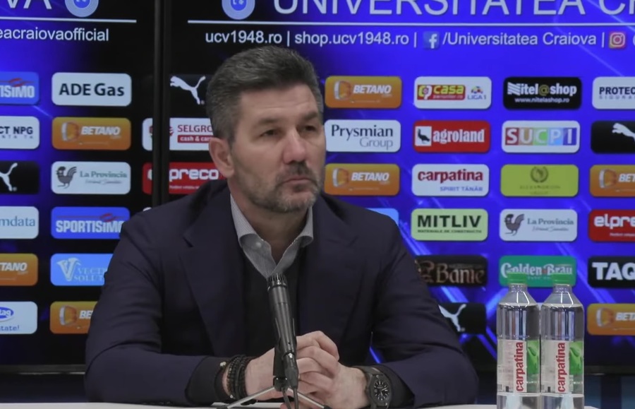 EXCLUSIV | Ouzounidis debutează în Cupă la Craiova. Sabău: "Craiova e o echipă care trebuie să-şi găsească identitatea"