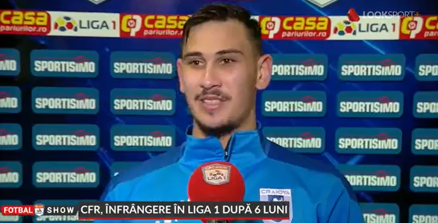 VIDEO | Jovan Markovic, meci de vis cu CFR Cluj! Atacantul Craiovei simte momentul bun: ”Ne batem la locul 2 şi chiar la campionat”