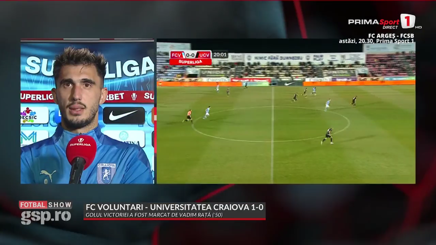VIDEO ǀ Nemulţumirea lui Andrei Ivan după eşecul cu FC Voluntari: ”Mă doare şi gura, am fost lovit peste tot!”