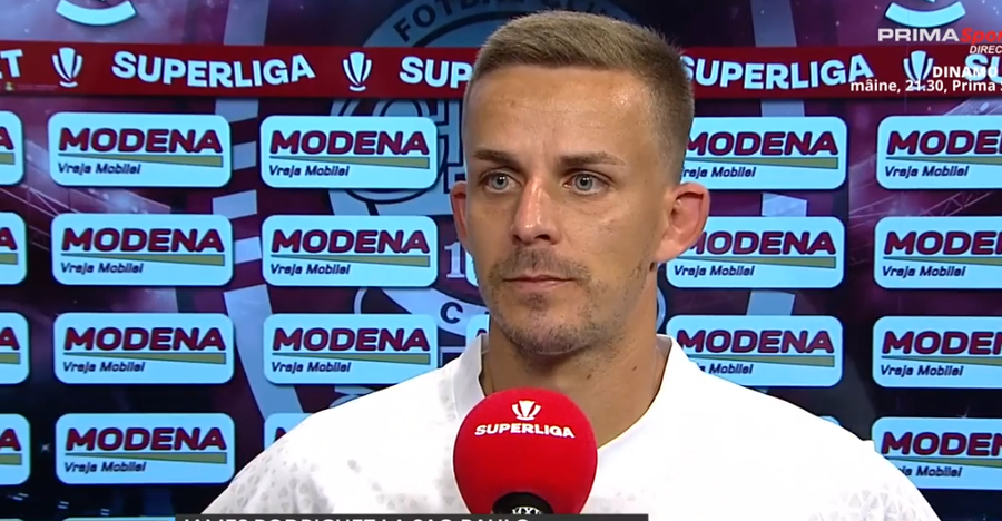VIDEO ǀ Bancu e mulţumit cu remiza din Gruia. ”Punct care ne va ajuta pe viitor”