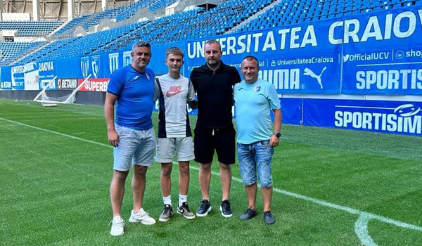 Încă un transfer la Universitatea Craiova. Oltenii şi-au asigurat serviciile component al naţionalei U15