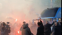 VIDEO | Atmosferă de senzaţie la Craiova înainte de duelul cu Dinamo. Fanii olteni fac spectacol de Champions League