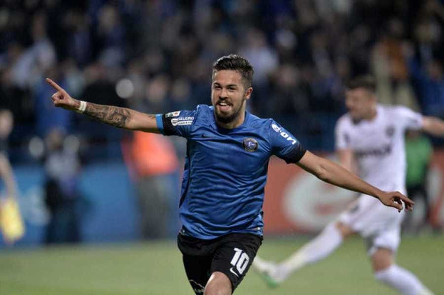 Gabi Iancu, după ”dubla” care l-a propulsat în fruntea clasamentului golgheterilor din Casa Liga 1. ”De câte ori am avut o perioadă mai grea domnul Hagi mi-a întins o mână de ajutor şi îi mulţumesc foarte mult pentru asta”