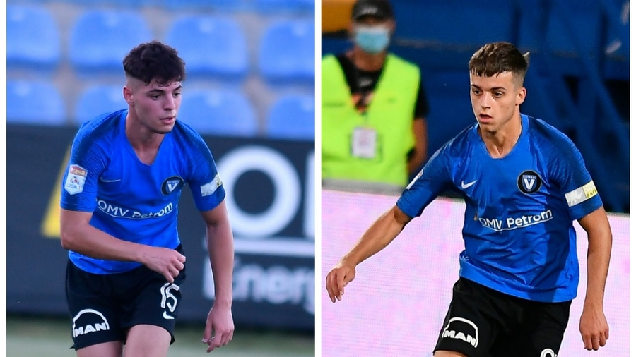 Încă doi jucători au semnat prelungirea contractelor cu FC Viitorul: Ştefan Bodişteanu şi Alexandru Georgescu