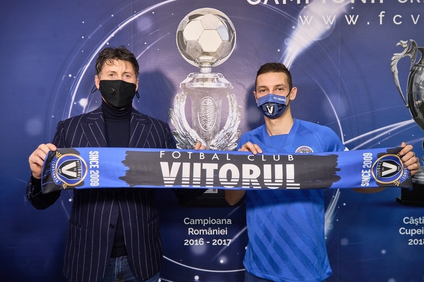 Viitorul a transferat un mijlocaş de la FC Botoşani