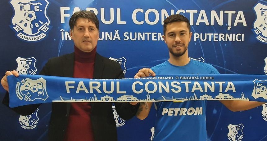 Farul Constanţa a dat lovitura! Gabriel Iancu, fostul golgheter al Ligii 1, a revenit