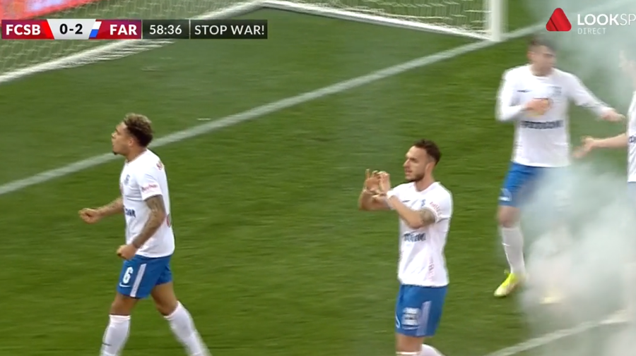 VIDEO | FCSB e KO! Farul îşi dublează avantajul. Ghiţă punctează fără să fie marcat