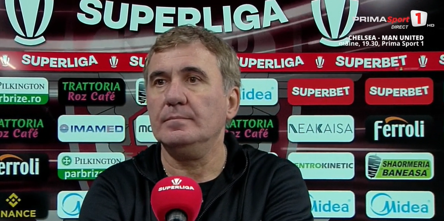VIDEO | Gică Hagi a aflat în direct despre cazul de dopaj al Simonei Halep. Cum a reacţionat "Regele" şi cum a caracterizat meciul cu Rapid