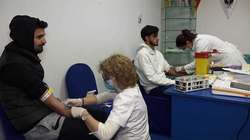 VIDEO ǀ Jucătorii Farului Constanţa s-au reunit şi au efectuat vizita medicală. Lotul prezent