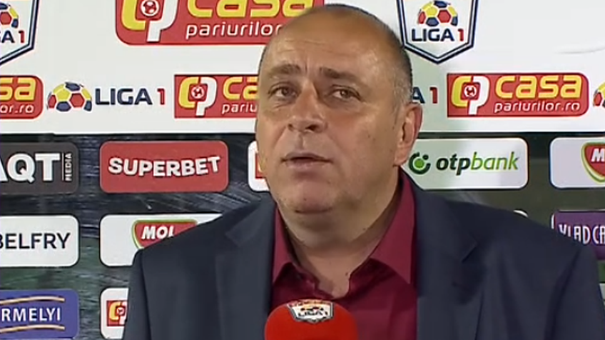 Laszlo Dioszegi s-a dezlănţuit după meciul cu Rapid: ”Trebuie să spunem lucrurilor pe nume. În niciun caz n-o să fim ciuca bătăilor!”. Ce spune despre eventuala ”relaţie specială” dintre echipa lui şi cei de la CFR înainte de meciul direct