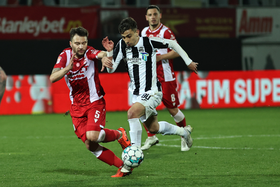 VIDEO | Astra - Dinamo 0-0, în play-out. Meci închis la Giurgiu, cu puţine ocazii! Boe-Kane a fost eliminat spre final. 11 meciuri fără victorie pentru Dinamo în Liga 1