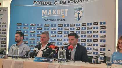 Nicolae Dică are două obiective la FC Voluntari. ”Asta îmi doresc şi cred în treaba asta”