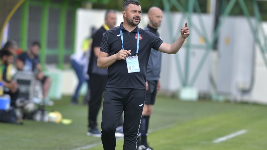 VIDEO | Emoţii pentru Hermannstadt după meciul tur din barajul pentru menţinere în Liga 1. Eugen Beza: "Echipa nu a arătat bine, am jucat previzibil"