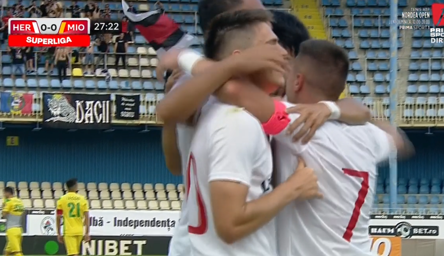 VIDEO | Daniel Paraschiv a reuşit primul gol al ediţiei 105 din SuperLiga