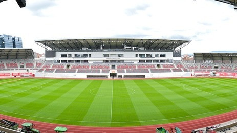 Stadionul Municipal Sibiu a fost reomologat de LPF şi urmează să primească omologarea din partea UEFA 