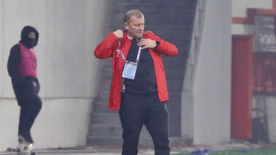 VIDEO | Dorinel Munteanu are foarte mult de tras la Sibiu. ”Am încredere în jucători”