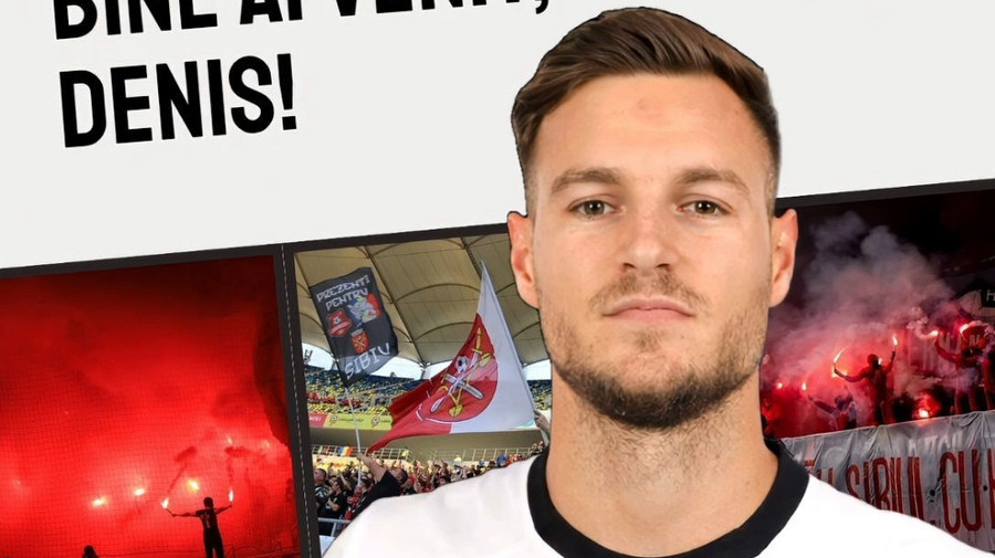 Dennis Politic, prezentat oficial de Hermannstadt 