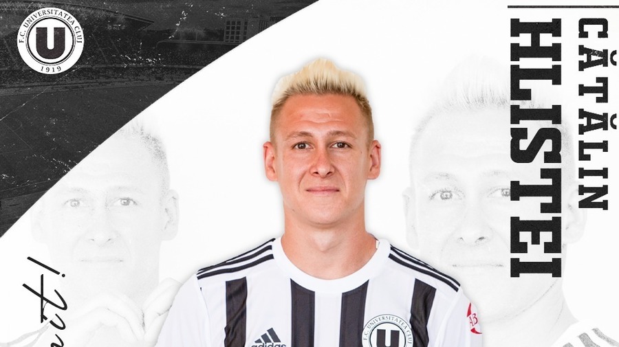 OFICIAL | U Cluj, transfer interesant. Cătălin Hlistei a ajuns sub comanda lui Lincar