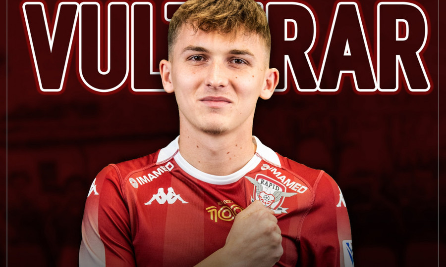 Rapid l-a cedat pe Cătălin Vulturar altei echipei din Superliga