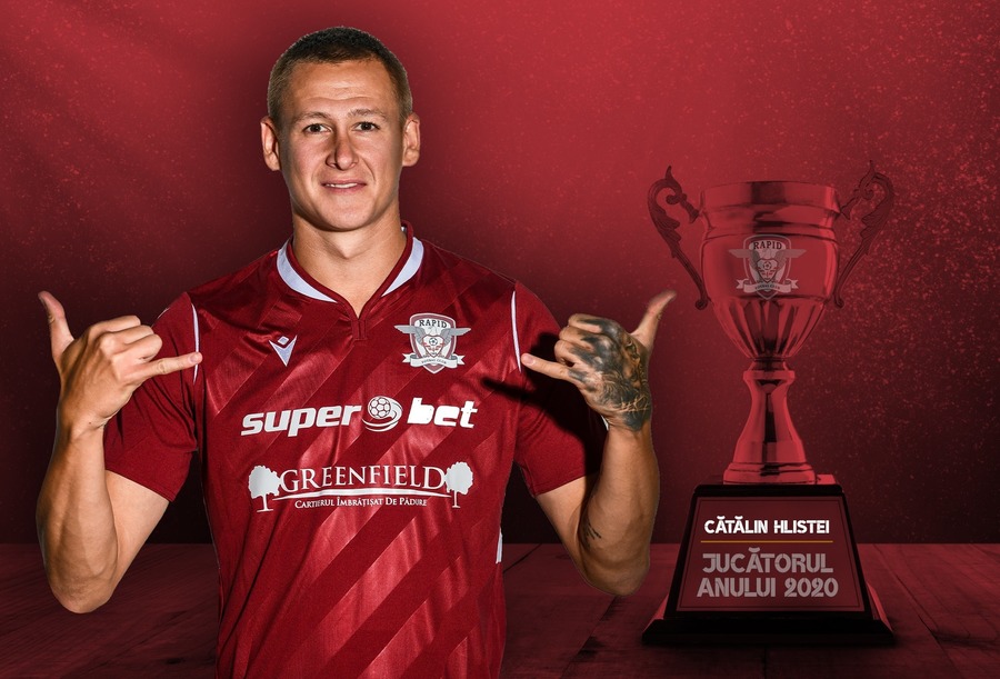 VIDEO | Hlistei, desemnat jucătorul anului pentru Rapid! Goge a reuşit cel mai frumos gol al anului