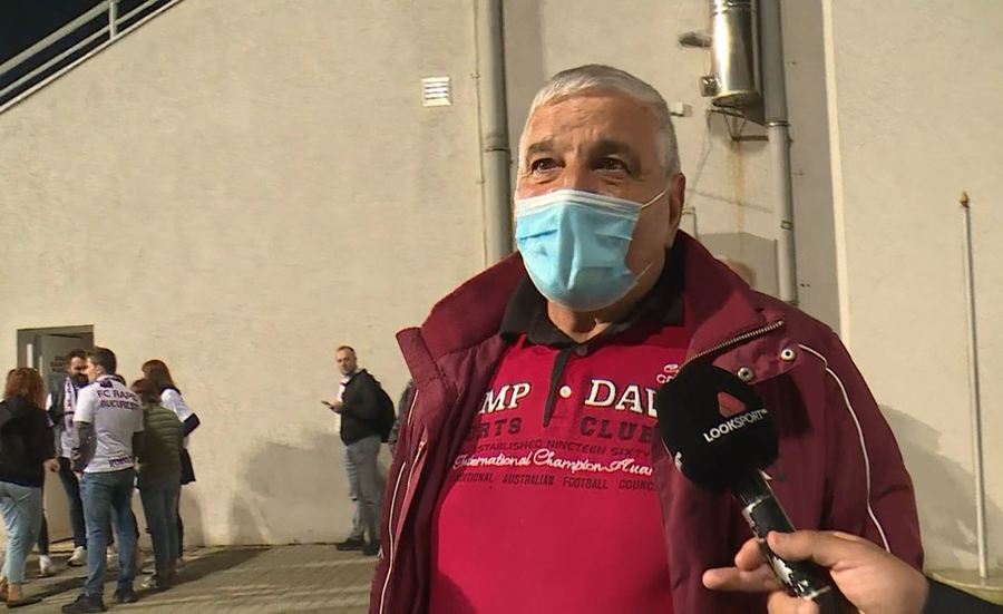 VIDEO | Rică Răducanu a participat la sărbătoarea Rapidului. "Suntem în prima ligă, avem stadion foarte mişto, dar ne mai trebuie echipă" EXCLUSIV