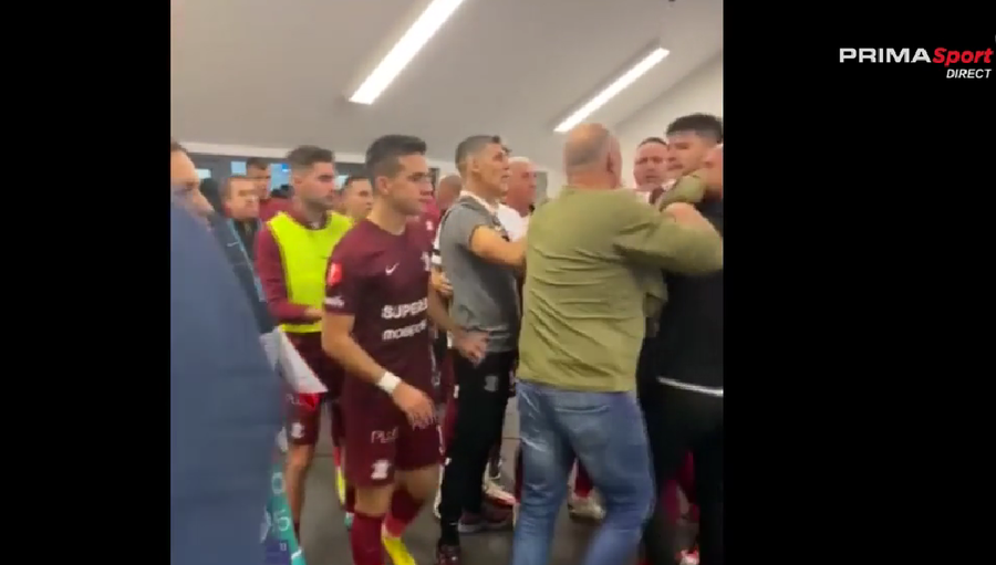 VIDEO | Rapid se apără după reacţia sălbatică a lui Săpunaru. De unde ar fi început scandalul 