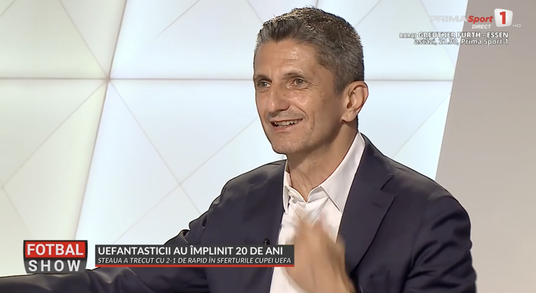 Răzvan Lucescu depănează amintiri după 20 de ani de la celebrul Steaua - Rapid din sfertul UEFAntastic: ”Pe atunci eram plin de vise, dar câte lucruri n-aş mai face!” | VIDEO EXCLUSIV