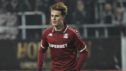 Tobias Christensen s-a despărţit oficial de Rapid! Giuleştenii i-au anunţat următoarea destinaţie