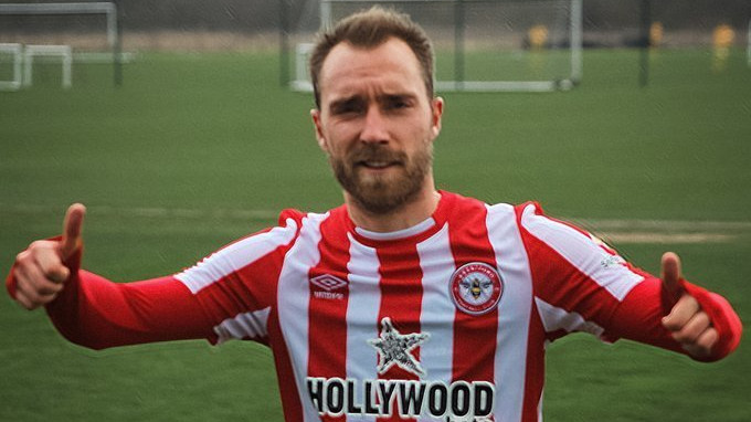 La 8 luni după problemele cardiace, Eriksen a revenit pe teren şi a debutat la noua sa echipă